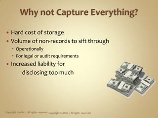 Definition of RecordInformation created, received, and maintained as evidence and information by an organisation or person, in pursuance of legal obligations or in the transaction of businessSource: ISO 15489