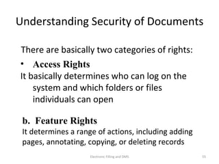 Implementing Electronic Filling with Integrated Document Management ...