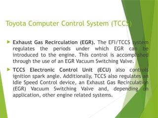 ELECTRONIC FUEL INJECTION, fuel injection system | PPT