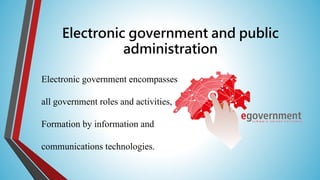 Electronic government and public administration | PDF