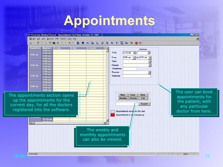 Electronic health record