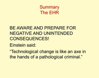 Electronic Health Record Tesc 2008 Egenton