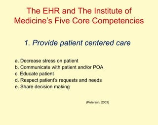 Electronic Health Record Tesc 2008 Egenton