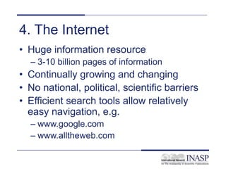 Electronic library and information resources | PPT