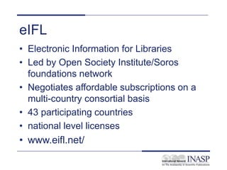 Electronic library and information resources | PPT