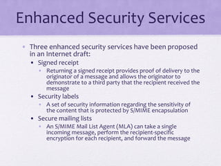 Electronic mail security | PDF