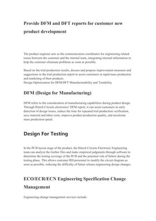Electronic Manufacturing Services China EMS supplier - Hitech Circuits.docx
