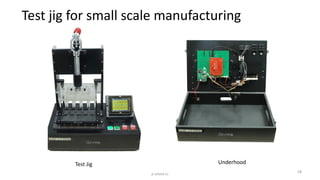 Test jig for small scale manufacturing
p.seeed.cc
58
Test Jig Underhood
 