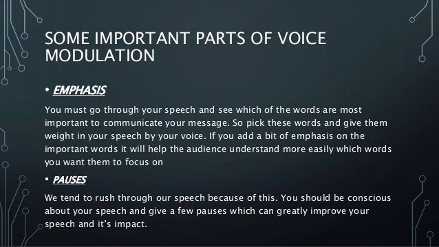 VOICE MODULATION | PPT