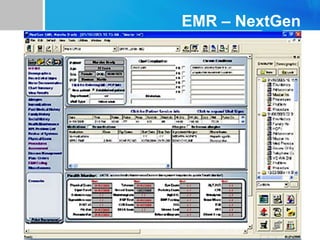 EMR – NextGen
 