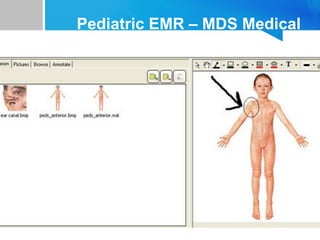 Pediatric EMR – MDS Medical
 