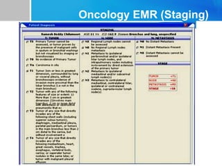 Oncology EMR (Staging)
 