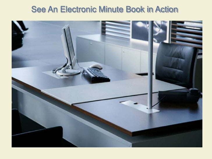 Electronic Minute Books
