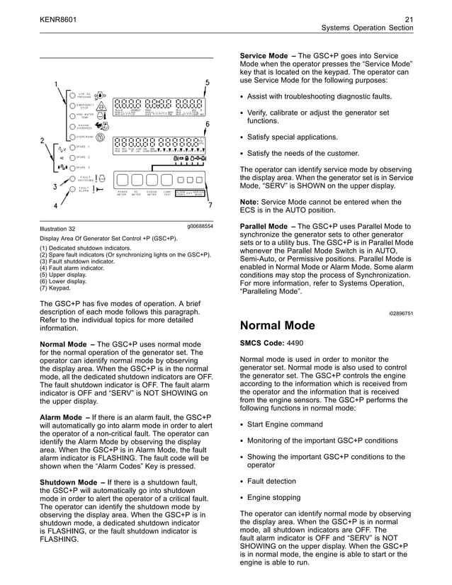 Electronic modular control panel ii + paralleling emcp ii + p systems