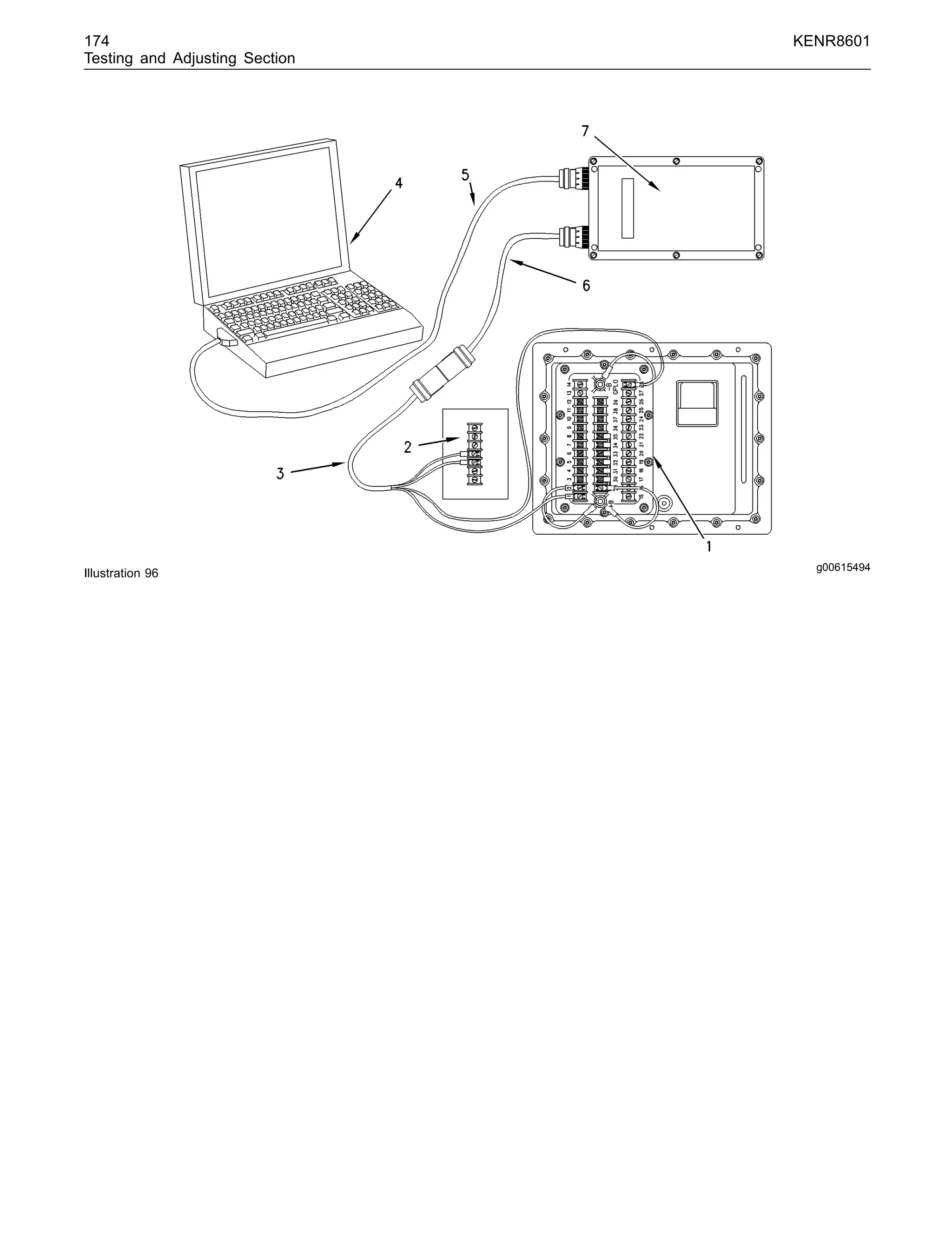 174 KENR8601
Testing and Adjusting Section
g00615494
Illustration 96
 