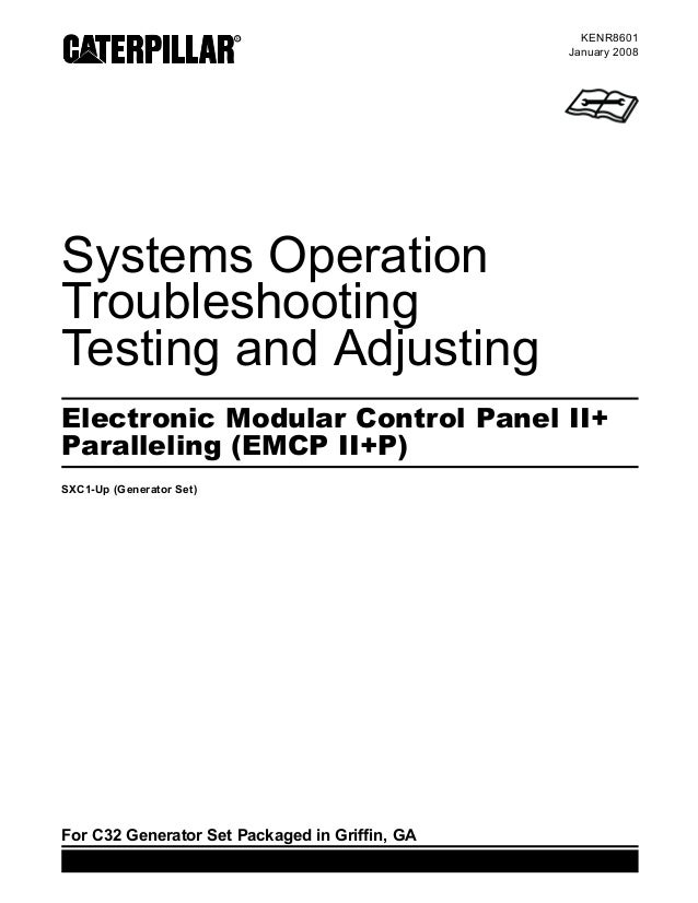 Electronic Modular Control Panel Ii Paralleling Emcp Ii P Syste