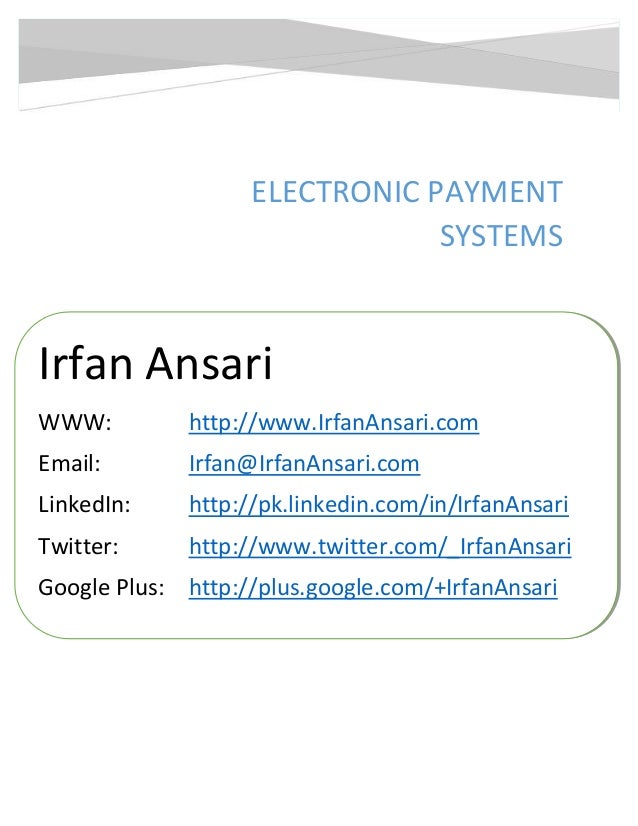 thesis about payment system thesis about payment system