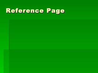 Reference Page 