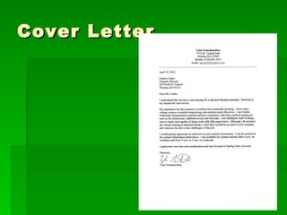 Cover Letter 