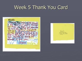 Week 5 Thank You Card 