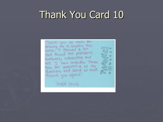 Thank You Card 10 