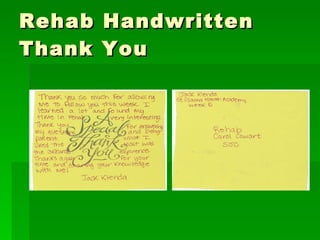 Rehab Handwritten Thank You 