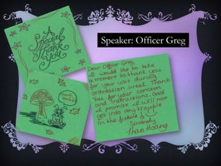 We went to Newman University  for orientation over our Medical Terminology class