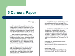 5 Careers Paper  