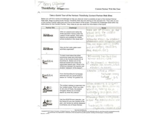 Demonstrates ability to collaborate with colleagues and/or parents:Description:  In the Fall 2009 semester, a science-related WebQuest was assigned.  For this particular assignment, each student worked with a partner.  My partner and I decided to do a WebQuest on the world’s biomes, directed towards a fifth grade class.  Collaboration was a huge factor in making sure the PowerPoint was appealing and the oral presentation went smoothly.