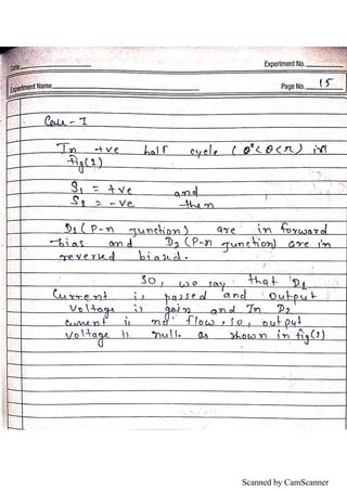 Electronic Simple Task Practical Electronic practical file | PDF