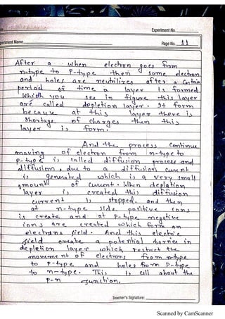 Electronic practical file | PDF