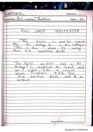 Electronic practical file | PDF