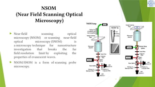 Snom Probe Electronic probe microscope PSM and its types.pptx