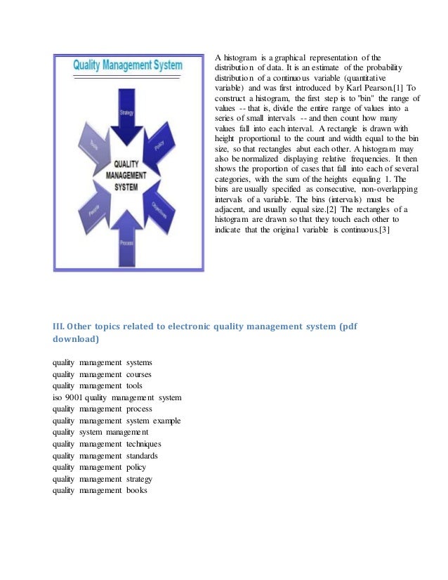 paperless system management quality Electronic system management quality