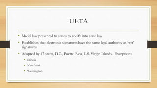 Electronic Records and Signatures | PPTX