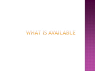 Electronic resources group presentation