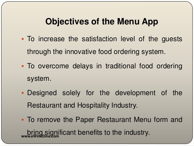 Objectives of online trading system