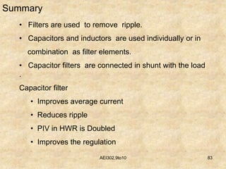 Rectifiers | PPT