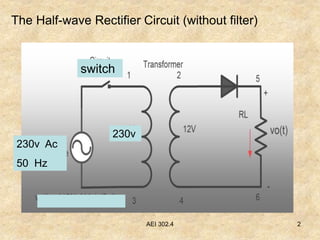 Rectifiers and filters best sale