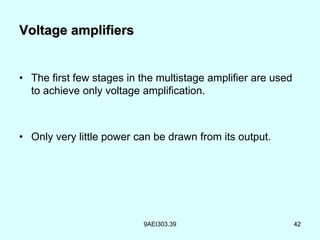 power amplifiers