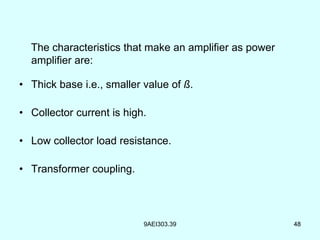 power amplifiers
