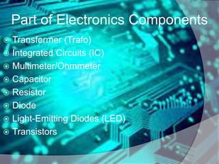 Introduction to Basic Electronics | PPTX