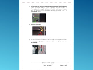 Electronics-I Practical Lab Work