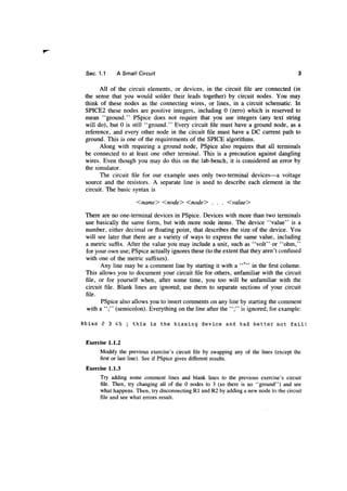 Electronics - Prentice Hall - Spice A Guide To Circuit Simulation And ...