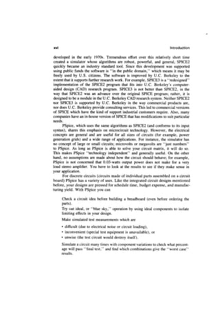 Electronics - Prentice Hall - Spice A Guide To Circuit Simulation And ...
