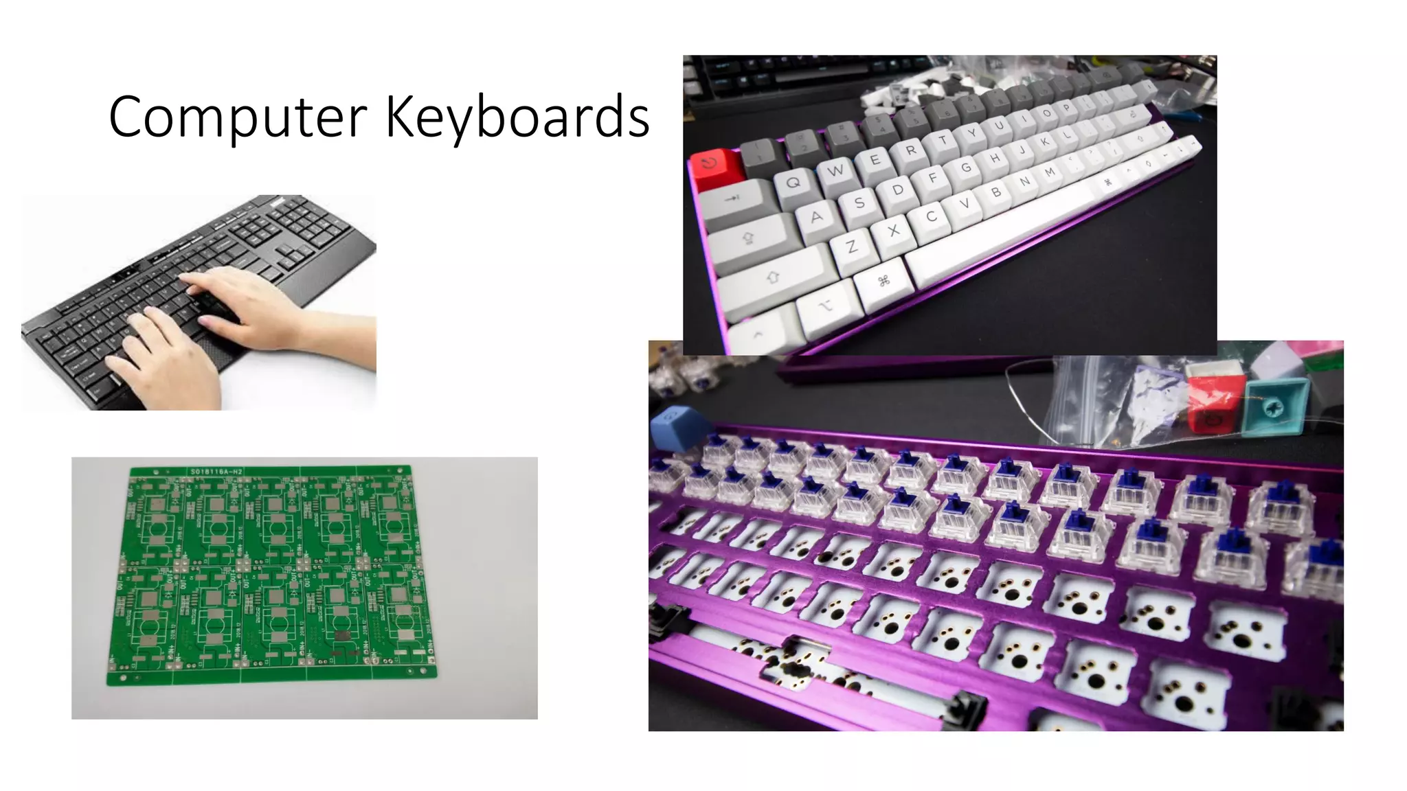 Computer Keyboards
 