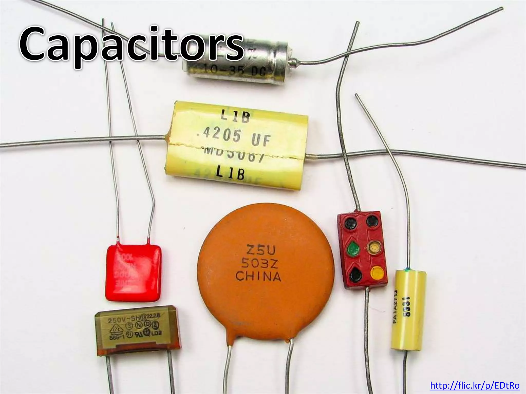 CapacitorsSeries ConnectionParallelConnectionMAKE Presents: The Capacitor - http://youtube.com/watch?v=ZYH9dGl4gUE