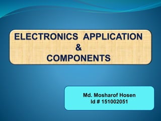 Md. Mosharof Hosen
Id # 151002051
 