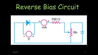 Reverse Bias Circuit
Geevee RK 7
 