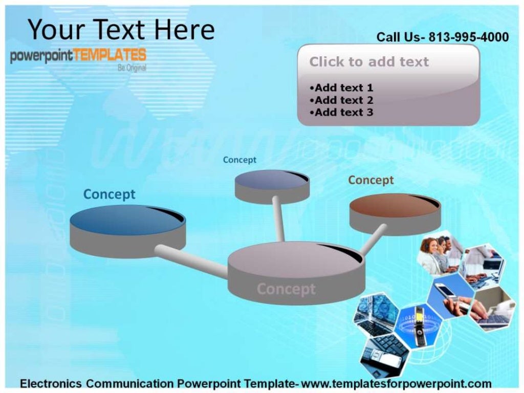 Download the Electronics Communication Powerpoint Template